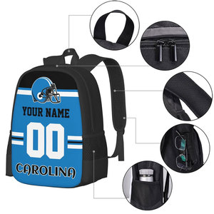 Sac à dos de football en nylon 16 oz NAPA INDUSTRIES, design personnalisé, vintage, haute qualité, durable, pour randonnée, voyage, université - Vente flash - Product Image 5