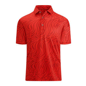 T-shirt de haute qualité pour hommes 100% coton polo oversize impression Streetwear T-shirt à manches courtes - Product Image 1