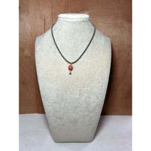 Colgante Navajo Hecho a Mano con Concha de Ostra Espinosa y Plata de Ley, Componente Elegante para Joyería - Product Image 5
