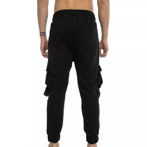 Pantalones informales de cintura media para hombre al mejor precio Lona de calidad superior de alto impacto Lavado oscuro Excelente fabricación de etiquetas privadas - Product Image 6