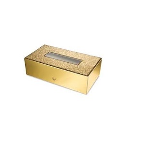 Porte-mouchoirs en laiton multifonctionnel bureau en laiton boîte de rangement porte-mouchoirs avec vente personnalisée - Product Image 6