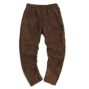 Ensembles de pyjamas en polaire floue pour femmes Vêtements de détente à manches longues Poche Casual Hoodies et pantalons Ensemble 2 pièces Fluffy - Product Image 5