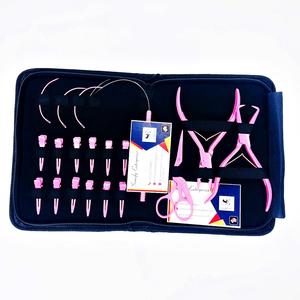 Kit intelligent d'extension de cheveux humains rose clair de haute qualité pour une utilisation régulière au meilleur prix avec logo personnalisé durable et écologique - Product Image 6