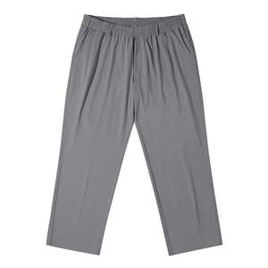 Pantalon coupe-vent slim à taille élastique Arrivée en gros Vêtements droits Coton Confortable Service OEM Respirant chaud - Product Image 1