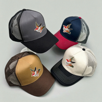 Casquettes de camionneur respirantes en maille pour l'été, avec logo brodé animalier unisexe, vente en gros