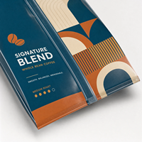 Sachets à fermeture centrale personnalisés pour produits secs et emballages pratiques