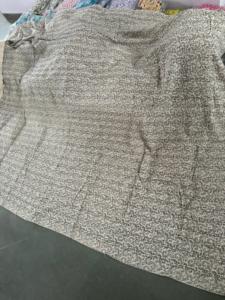 Jeté en coton TNT imprimé bloc fait à la main décoration de maison de style traditionnel écologique avec glands housse de canapé et serviette de plage - Product Image 3