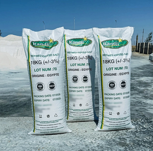 Sal Marina Egipcia en Polvo Kandji Premium 18kg |   Sal de Mesa Refinada Blanca Pura al 99.8% con Yodo (Opcional) y 2 Años de Vida Útil - Product Image 3