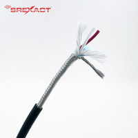 Câble DMX de contrôle d'éclairage PE 120 Ohm pour signal RS485, paire torsadée, gaine PVC, blindage tressé, conducteur en cuivre nu, conforme RoHS