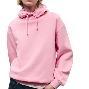 Nueva Sudadera con Capucha de Forro Polar para Mujer, Estilo Casual, Manga Larga, Diseño Personalizado con Logotipo Impreso en la Parte Delantera y Dos Bolsillos Laterales - RSW - Product Image 1
