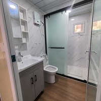Maison préfabriquée modulaire en conteneur, cabine en acier pliable pour logements commerciaux, stations balnéaires en plein air, abris d'urgence et bureaux de chantier