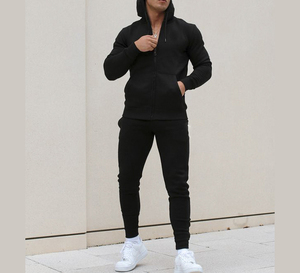 Chándal Deportivo con Capucha para Hombre, Estampado, de Secado Rápido, Suave, 100% Algodón, Antiolor, Estilo Urbano, Envío Global - Product Image 3