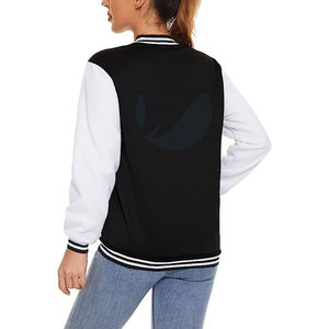 Chaquetas con letras de piel de oveja de secado rápido para mujer Chaquetas de cuero de mujer teñidas lisas acolchadas cómodas - Product Image 3