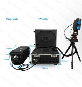 Machine de découpe au laser à fibre industrielle d'occasion avec contrôle numérique automatique, puissance 50W, pour l'élimination des obstacles - Product Image 1