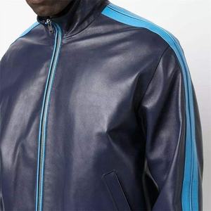 Varsity Jacket Hombres de alta calidad al por mayor Hombres Varsity Jacket Streetwear 100% Lana/Poliéster Aduanas Impreso Chaquetas para hombres Blan - Product Image 4