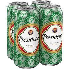 Presidente Light 4.3% Abv Lager <b>Beer</b> for Sale Presidente Premier Lager Light <b>Beer</b> Presidente Light <b>Beer</b> Can 24 Units / 355 ml - Product Image 2