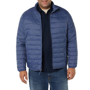Chaqueta de Plumón Impermeable para Hombre, Diseño Personalizado con Logotipo de Marca, Ropa de Invierno Cálida, Tejido de Burbujas de Poliéster Transpirable - Product Image 2