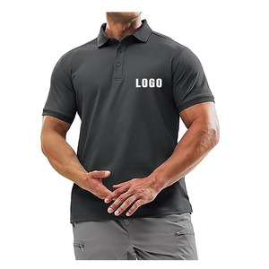 Polos de algodón 100% de alta calidad para hombres OEM logotipo bordado personalizado fabricante de polos lisos en blanco - Product Image 2
