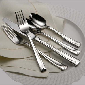 Juego de Cubiertos de Acero Inoxidable con Diseño de Mango Trenzado Único, Cubertería Moderna de Alta Calidad para Restaurante, Boda, Hogar, Hotel - Product Image 6