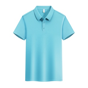 T-shirt sec en coton et polyester avec logo personnalisé pour polos T-shirt en tissu de jersey imprimé pour hommes Ventes entières Expédition DDP - Product Image 6