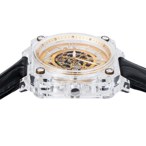 Transparent Sapphire Glass <b>Watch</b> SP005 <b>Case</b> Hollow Out New Men's Automatic Mechanical <b>Watch</b> Mechanical <b>Watch</b> for Men - Product Image 2