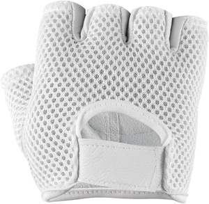 Guantes de Ciclismo de Medio Dedo con Palma Acolchada de Cuero, para Levantamiento de Pesas, Entrenamiento, Fisicoculturismo, Antideslizantes, con Muñequera Ajustable - Product Image 2