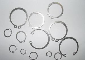 Circlip à pression externe élastique en acier sur mesure de type C estampage de trous internes en acier inoxydable anneau de retenue verrouillable - Product Image 3