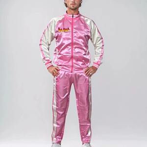 ชุดเซ็ตสตรีทแวร์ผู้ชาย ผ้าคอตตอนเนื้อหนาปานกลาง พิมพ์โลโก้ตามสั่ง เสื้อฮู้ดแบบสวมหัว กางเกงจ็อกเกอร์  ชุดลำลอง - Product Image 4