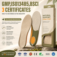 Semelles orthopédiques en mousse PU personnalisables avec logo, soutien de la voûte plantaire pour le soulagement de la fasciite plantaire, confort pour pieds plats, inserts de chaussures