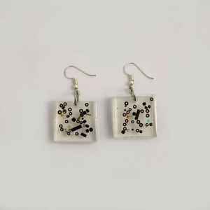 Pendientes de Resina de Madera de Alta Calidad al por Mayor, Diseño Moderno Multicolor a Bajo Precio - Product Image 3