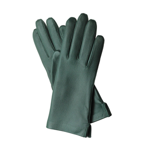 OEM Nouvelle Arrivée Gants D'hiver Pur Peau De Mouton En Cuir Thermique De Mode Conduite Habillage Gants Écran Tactile Plein Air - Product Image 2