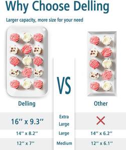 Présentoir rectangulaire Ironworks à trois niveaux avec escalier - Product Image 3