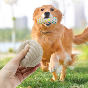 Consegna veloce all'ingrosso cane osso giocattolo da masticare per cucciolo denti puliti TPR Non tossico Pet <span class=keywords><strong>Dog</strong></span> Ball giocattolo - Product Image 3