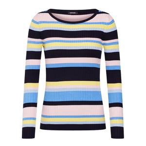 Pull décontracté pour femmes, design personnalisé, vente en gros, mode, dessin animé, col bateau, respirant, broderie, tricot plat, 100% coton - Product Image 4