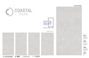 Azulejos de porcelana de 600x1200mm, azulejos de aspecto mate blanco Riga, tendencia antideslizante, decoración de suelo Architech, baño, estilo de pared - Product Image 2