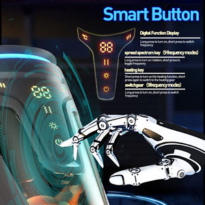 Masturbador Masculino Automático Retráctil de Masaje con 9 Modos de Vibración y 2 Modos de Calentamiento Hecho de Material TPE Recargable por USB - Product Image 4