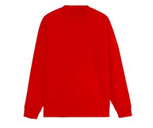 Sudadera de Forro Polar Orgánico para Hombre, con Logotipo Personalizado, Talla Grande, 100% Algodón, Cuello Redondo, Ropa de Moda - Product Image 6