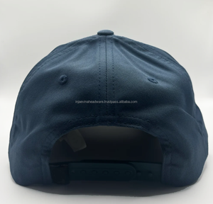 Summer Baseball 6 Panel Cap OEM ODM Custom Logo Embroidery Flat Brim Adjustable Vintage Wash High Quality Acrylic <b>Hat</b> - Product Image 6