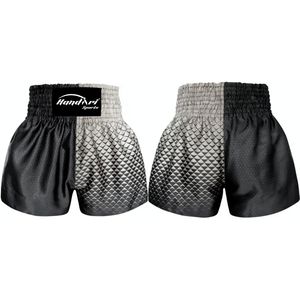 กางเกงต่อยมวยสำหรับทุกเพศกางเกงขาสั้นสำหรับต่อสู้มวยไทยเตะเตะมวยไทยแบบปรับแต่งได้ขนาดพลัสไซส์ระบายอากาศยืดได้ - Product Image 6