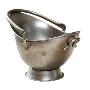 Cubo de Carbón Metálico de Alta Demanda con Asa de Anillo, Recubierto de Negro, para Hogar, Jardín y Exteriores, a un Precio Razonable - Product Image 5