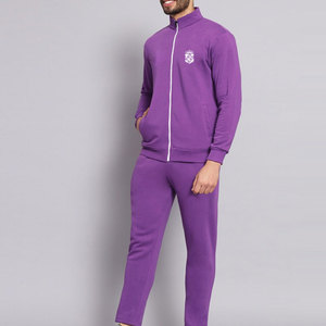 ชุดวอร์มผู้ชายผ้าฝ้ายแท้ 100% น้ำหนักเบา ระบายอากาศได้ดี สวมใส่สบายสำหรับฤดูหนาว ปี 2025 พร้อมโลโก้แบบกำหนดเอง ราคาขายส่ง - Product Image 3