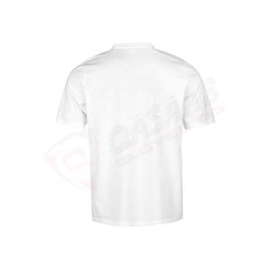 T-shirts de sport respirants en coton à col en V pour hommes, personnalisables avec logo, en polyester, à manches courtes, coupe ajustée, pour l'été - Product Image 2