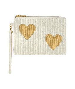 Fait à la main nouveau design élégant et à la mode perlé surélevé sur DOLLY pochette à monnaie broderie à la main beau design mini sac à fermeture éclair - Product Image 2