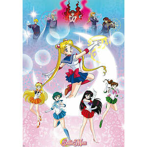Póster del Anime Sailor Moon, Poder de la Luz Lunar - Product Image 1