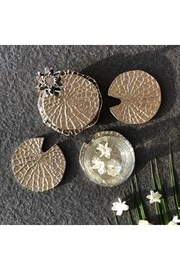 Posavasos de metal plateado sin deslizamiento más vendido para boda y promoción, regalo, Decoración de mesa, boda, Navidad, cocina - Product Image 3