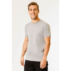 Sérigraphie personnalisée T-shirt unisexe en jersey chiné à manches courtes pour homme - Product Image 1