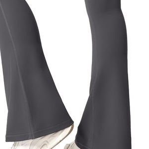 New Arrival 2025 High Waist Flared <b>Yoga</b> <b>Pants</b> Solid Color Fitness Women Butt Lifting Sport Flared <b>Yoga</b> Leggings Seamless Workout - Product Image 6