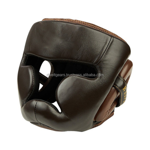 3N Boxing Head Guard Custom Logo Professional Training Headgear Protective Sparring Gear Leather Portable Children - Product Image 1