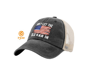 Sombreros de camionero vintage 6 paneles logotipo impreso personalizado ala curva malla transpirable espalda estilo clásico venta al por mayor ODM Vietnam gorras - Product Image 4