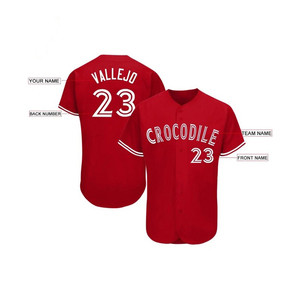 Jerseys de béisbol para jóvenes, uniformes de Softball sublimados baratos al por mayor, uniforme de béisbol personalizado de último estilo, 100% poliéster - Product Image 3